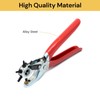 Spendeal Heavy Duty Leather Hole Punch Revolving Craft Puncher Hole