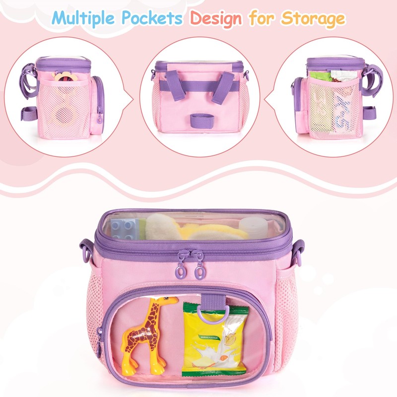 LoDrid Bicycle Front Bag, Bike Basket, fit Most Handlebar,Tricycle, Scooter