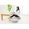 Gold Round Floor Cushion 40 High Rebound (Cover Only, Ragusa