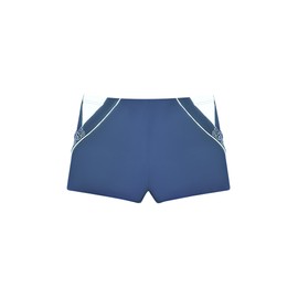 Trendy Boy Boys' Sports Swimming Trunks with Lightweight Fabric, Powerful Swimming Shorts with Elastic Waistband and Drawstring, La645-navy, 14-16 years