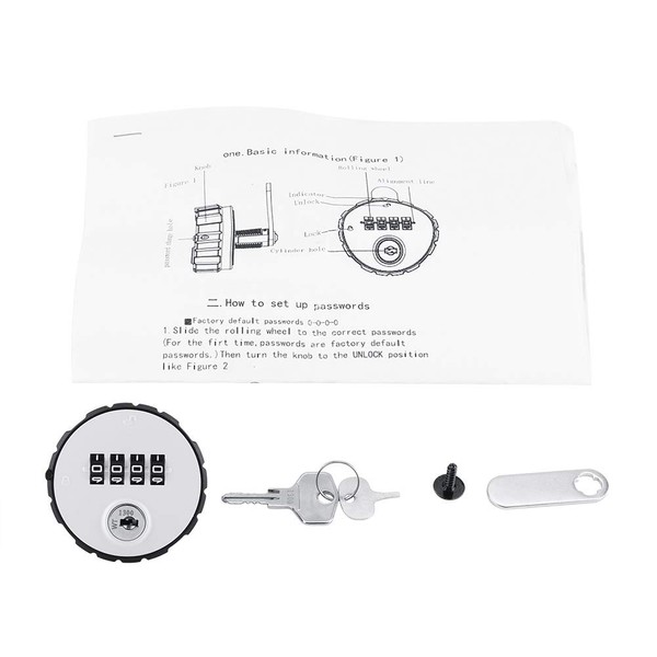 Garosa Cerradura con Código de 4 Dígitos Gabinete de Leva