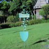 MNRYLKB Metal Garden Stakes, Garden Stakes Decorative,Outdoor Welcome Sign for