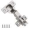 Furniware 2 Pcs Slide-on 35mm Kitchen Cabinet Wardrobe Door Hinge,110