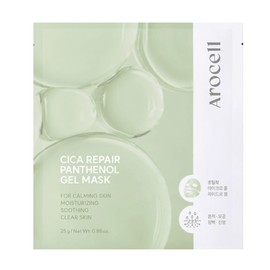 Arocell Cica Repair Panthenol Gel Mask 4pcs Skin Toning 4pcs / 아로셀 시카 리페어 판테놀 겔 마스크 4개 피부토닝 4개