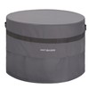 PATIOASIS Waterproof Fire Pit Cover Round 40''d x 24''h Grey