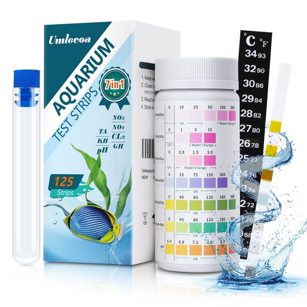 Umlecoa Umlecoa 7 in 1 Aquarium Test Kit for Freshwater