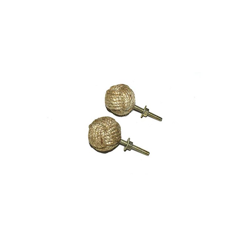 Jute Rope Door Knob (Set of 2)