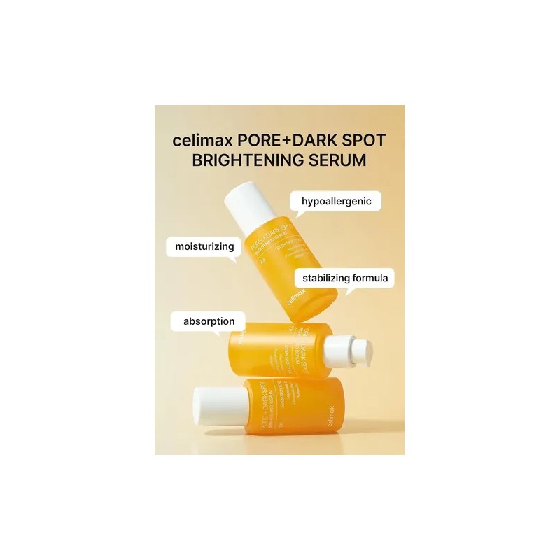 Celimax Pore+dark Spot Brightening Serum 30ml Niacinamida 5%