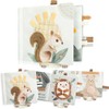 Soft Sensory Baby Cloth Book with Touch & Feel Pages,
