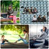 ONTYZZ Blue Push-up Cushion Inflatable Seat Cushion Lightweight Stadium Seat