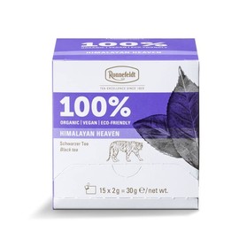 Ronnefeldt 100% Himalayan Heaven Organic Black Tea, 15 Tea Bags of 2 g, 30 g, 15 Tea Bags of 2 g, 30 g, Organic, Vegan, Eco-friendly, Quantity: 1 Piece