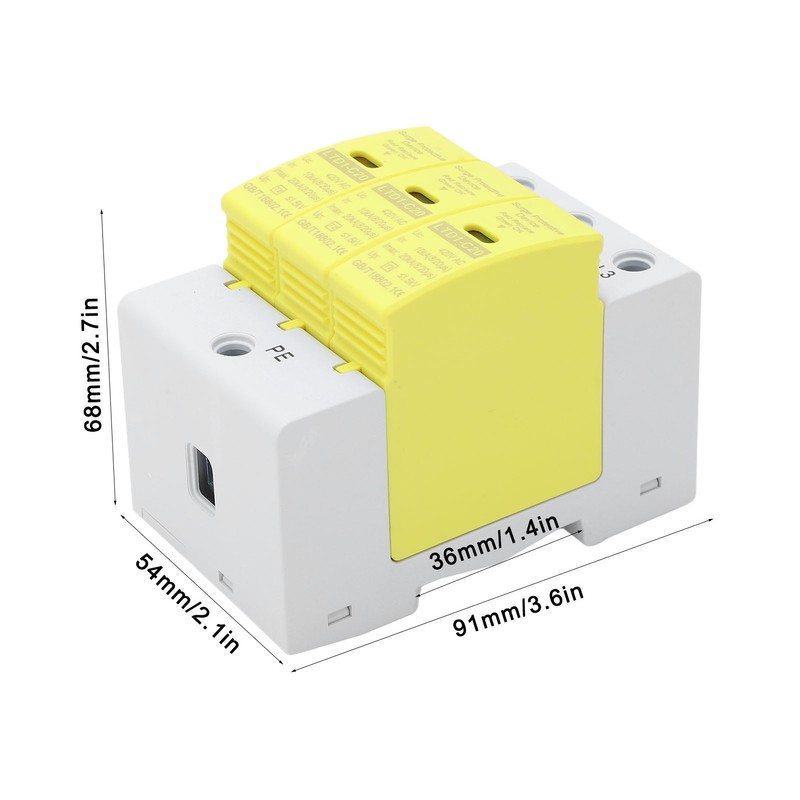 AC Surge Protective Device Flame Retardant PC Shell Quick Response