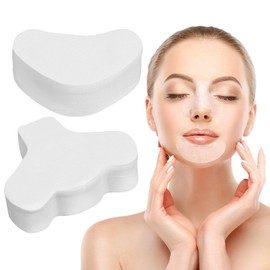 Nose Pack, Cotton, For Lotions, 200 Pieces, For Nose Triangles & Chin, Cotton Pack, For Nose & Pore Care, Cotton Sheet, For Partial Nose, Skin Cotton, Nose Pack, Unisex, Cosmetic Case Included