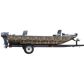 Mossy Oak Graphics Duck Blind Camo Boat Wrap Kit - Easy to Install Vinyl Wrap with Matte Finish - 18" x 12' Kit