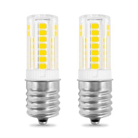 TZLONMFG Kei D28x Kel 2816x Fridge Light Bulb E17 Intermediate LED 3.5W Fridge Light Bulb Replacement Compatible with Kenmore Refrigerator 480LM 120V 5000K, Microwave Over Stove Bulb, Pack of 2