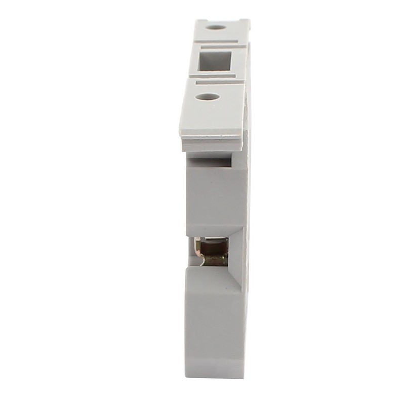 sourcingmap 25Pcs ASK1EN DIN Rail Mount Fuse Holder Terminal Block