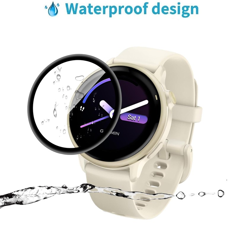 GEJEFA Screen Protector for Garmin Vívoactive 6/Vívoactive 5, [3 Pack]