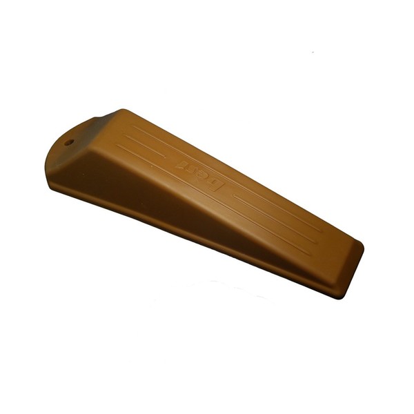 Medium Wedge Door Stop - Brown