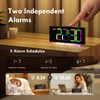 HERMIC Alarm Clock, Digital Alarm Clock Bedside for Kids Mains