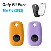 Geiomoo Silicone Case for Tile Pro 2022 Tracker, Soft Flexible