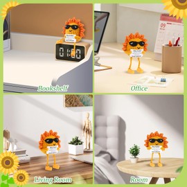 Vspek Positive Gifts, Pocket Hug, Positive Solar Doll with Positive Energy Card, Lucky Charm Exam, Courage Gifts for Women, Men, Children