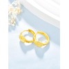 AENEAS Huggie Hoop Earrings for Women Gold Plated Sterling Silver