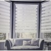 Seeye Cordless Window Shade Blind Zebra Dual layer 50% light