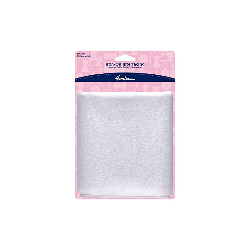 Hemline Iron-On Interfacing Medium Weight 784
