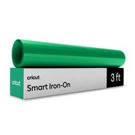 Cricut Smart Iron On, Grass Green (13in x 3ft) - HTV Heat Transfer Vinyl - Matless Cutting for Long cuts