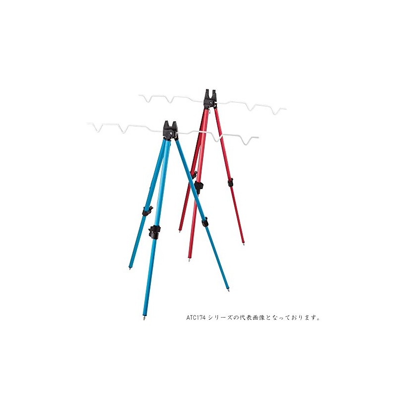 PRO MARINE ATC174-m3-R Aluminum Tripod, One-Touch, Blue, Mini