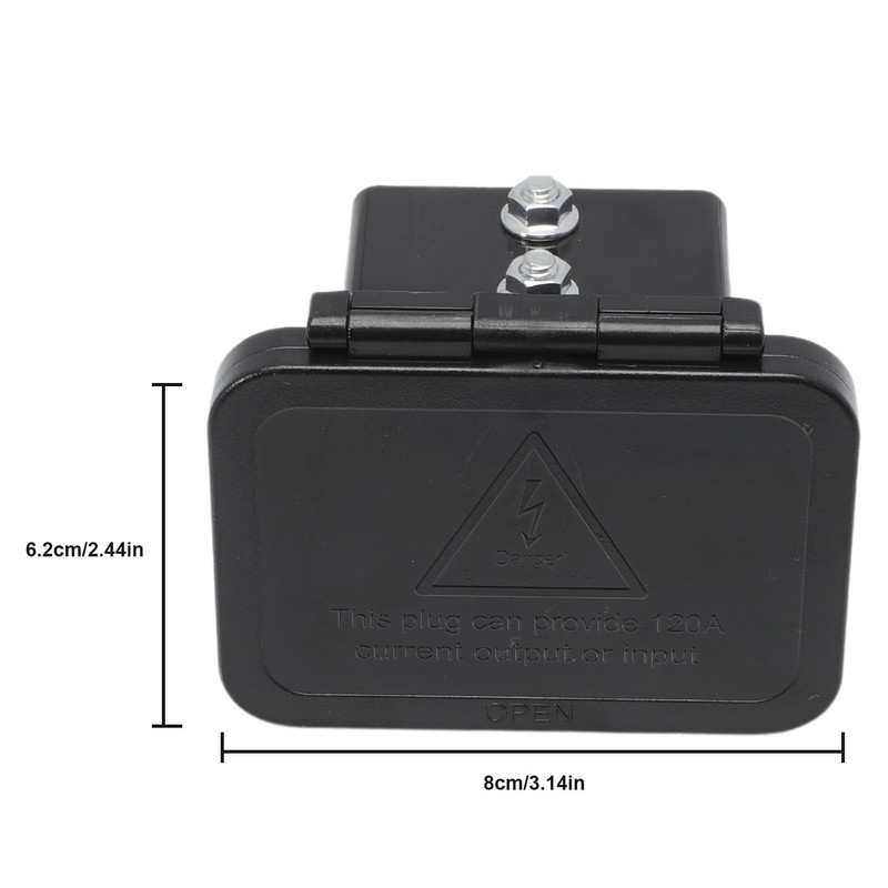 Attisfiera 120A for Anderson Plug Flush Mount Mounting Frame with