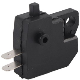 Watris Veiyi Brake Light Switch Motorcycle, Right Brake Light Switch, Universal, Brake Lever Motorcycle Compatible with Su Zu Ki Motorcycles Black