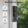 Secusly Video Doorbell Wireless Dual Camera Doorbell with Chime, Security