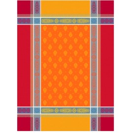 Tissus Toselli, France NWT: FRENCH PROVENCAL 100% COTTON JACQUARD DISH KITCHEN TOWEL - MADE IN FRANCE