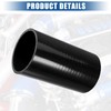 uxcell 3" ID 6" Length 4-Ply Reinforced High Temp Straight