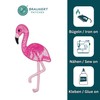 Flamingo Bird Pink Iron-on or Sew On Patch Iron-On Patch