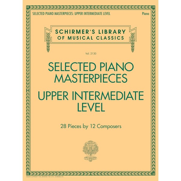 Selected Piano Masterpieces - Upper Intermediate Level (Piano Book): 28