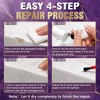 Porcelain Repair Kit, Tile and Stone Repair Kit, 10 Colors,