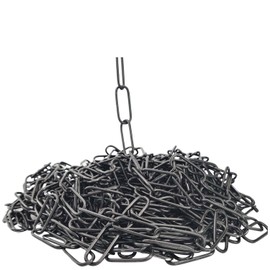 1.5 m Iron Chain 2.8 mm Black Smooth Round Link Chain Decorative Chain Chandelier Chain