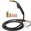 15ft MIG Gun 100A Replacement for Hobart H-10(195957) H100S2(245924) Compatible