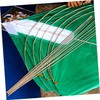 Kisangel 20pcs Kites Bamboo Sticks Kite Making Wooden Rods DIY