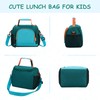 VASCHY Lunch Bag for Kids, Boys Cute Reusable Insulated Large
