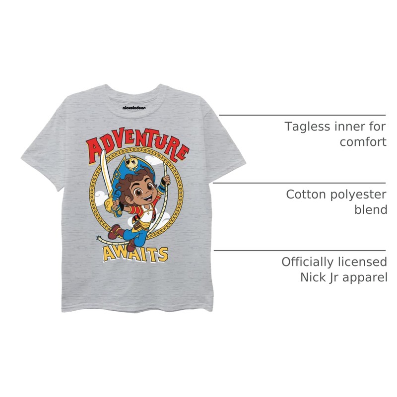 Nickelodeon boys Santiago of the Seas Tshirt - Santiago, Lorelai,