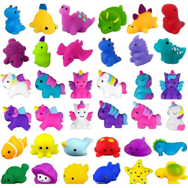 25-Pack Squishies – Soft Squeeze Toys, Mixed Styles, Perfect for