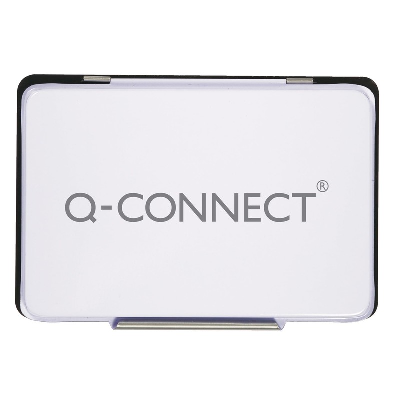 Q-Connect Large Stamp Pad Black KF15440