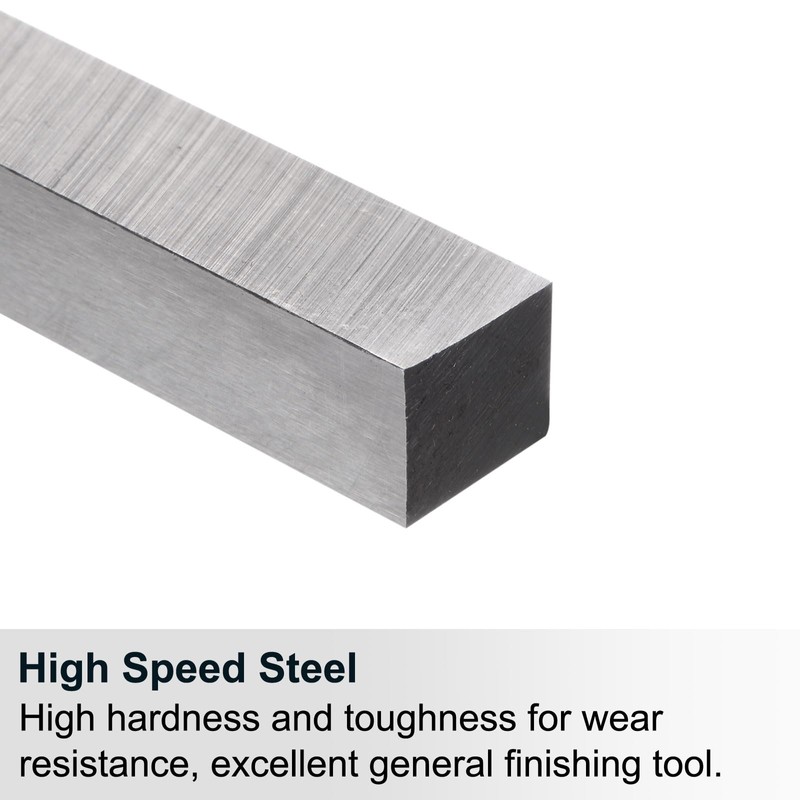 sourcing map Lathe Tool Bit 10mm x 12mm x 200mm,