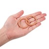 sourcing map 5Pcs M30 Flat Washer, Copper 30mm ID x