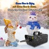 1byone 650W Snow Machine Wired Remote Control Great Machine for