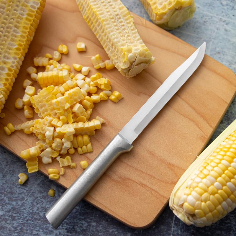 Rada Cutlery Utility Steak Knife (R104), 4.88" Stainless Steel Serrated