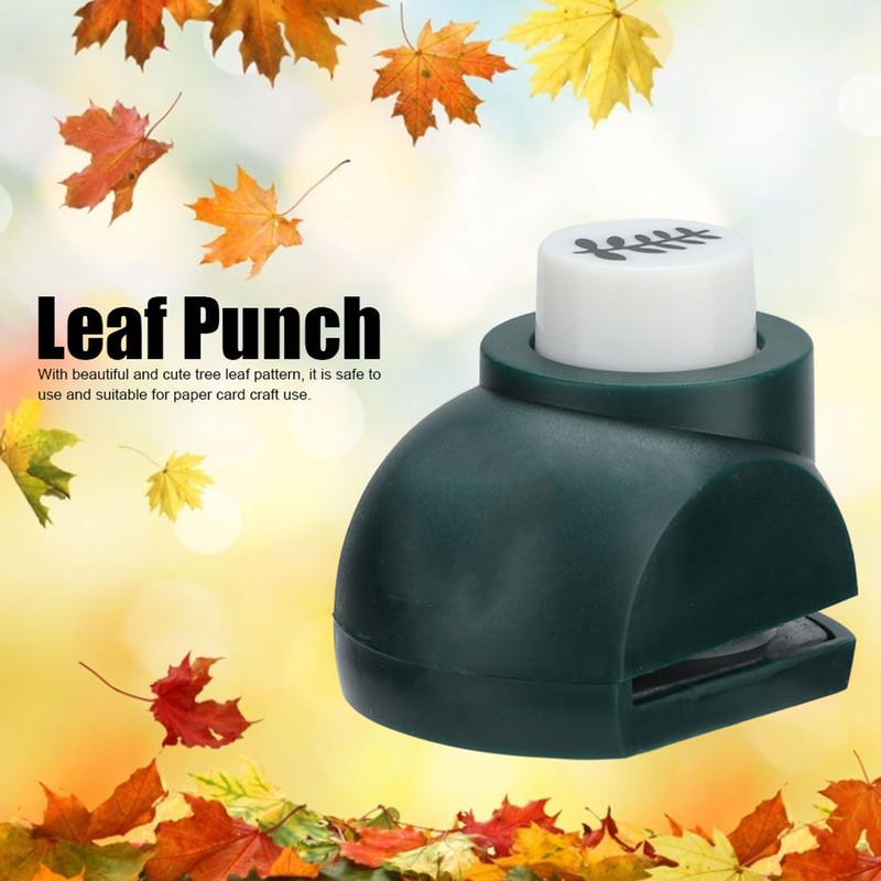 Beautiful Paper Punch Cutter Tree Leaf Making Mold DIY Craft